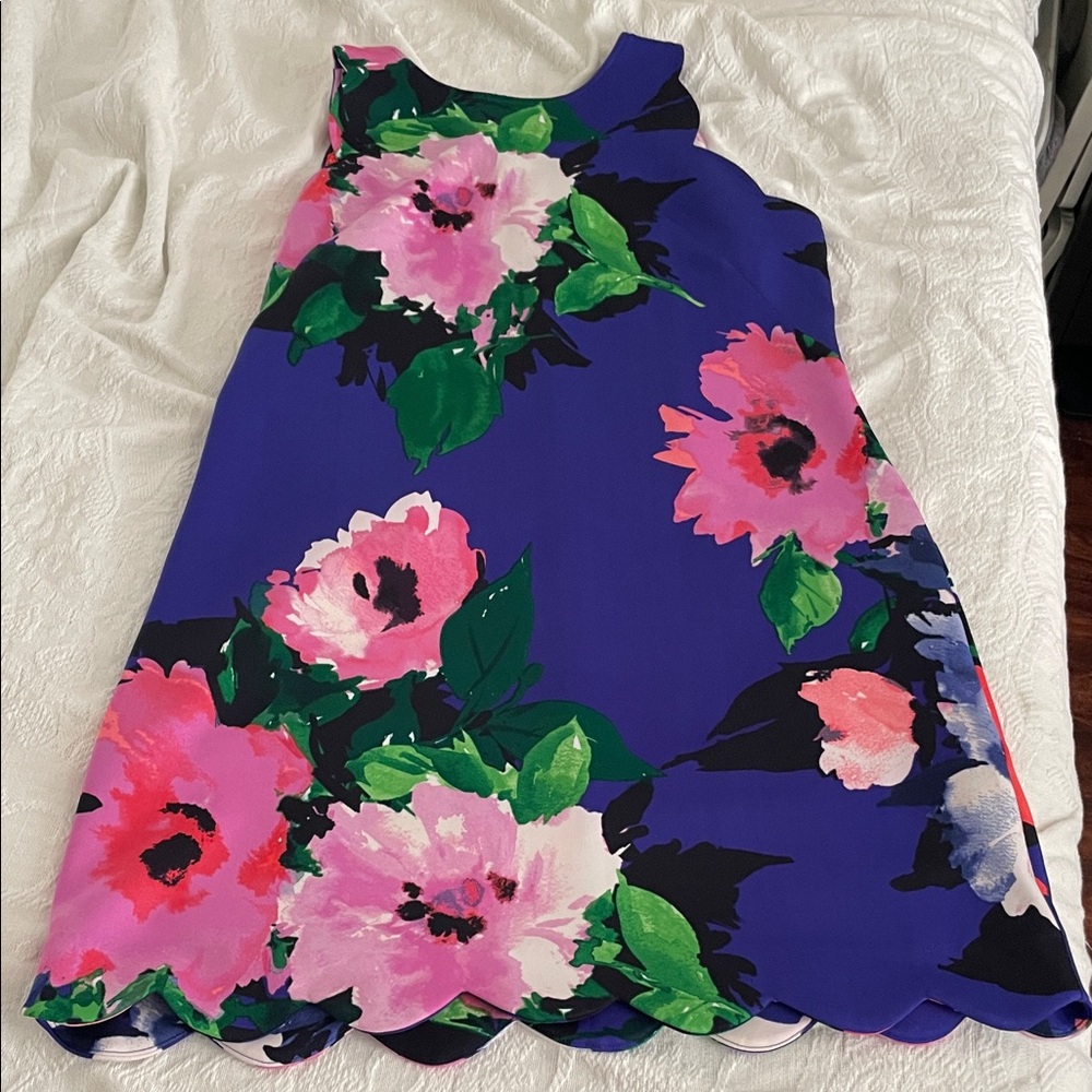 Vince Camuto Dress in Blue and Pink Floral